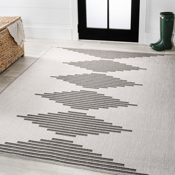 Vinales Diamond Stripe Indoor/outdoor Area Rug
